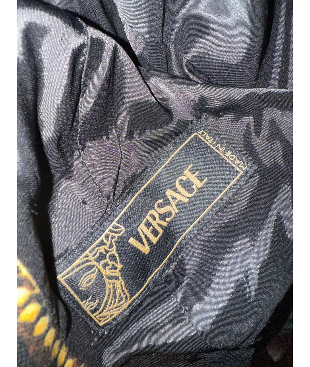 VERSACE Желтая хлопковая куртка, фото 3