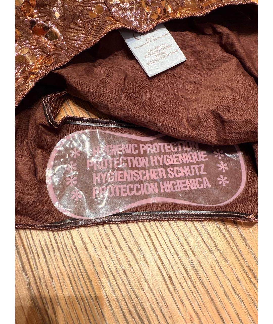OSEREE Коричневый полиамидовый купальник, фото 5