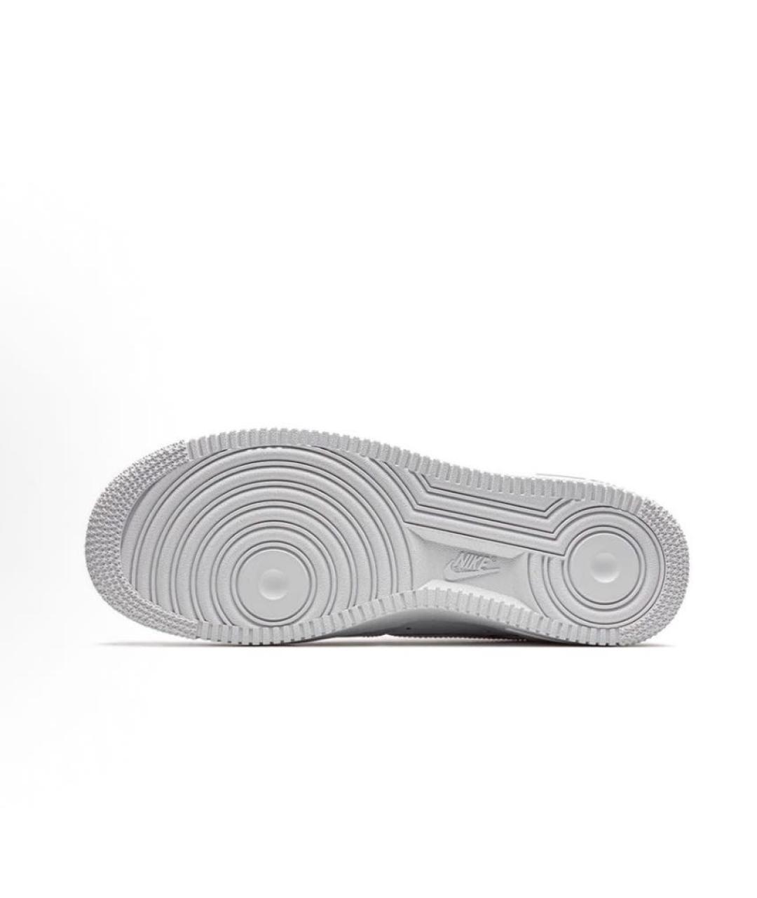 NIKE Белые кожаные низкие кроссовки / кеды, фото 4