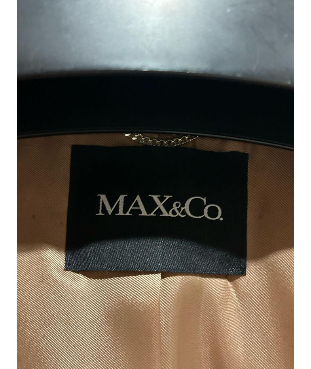 MAX MARA Бежевое шерстяное пальто, фото 3