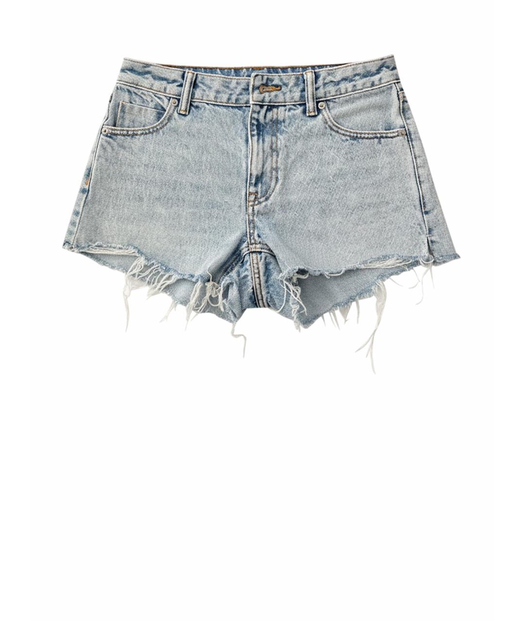 ALEXANDER WANG Голубые деним шорты, фото 1