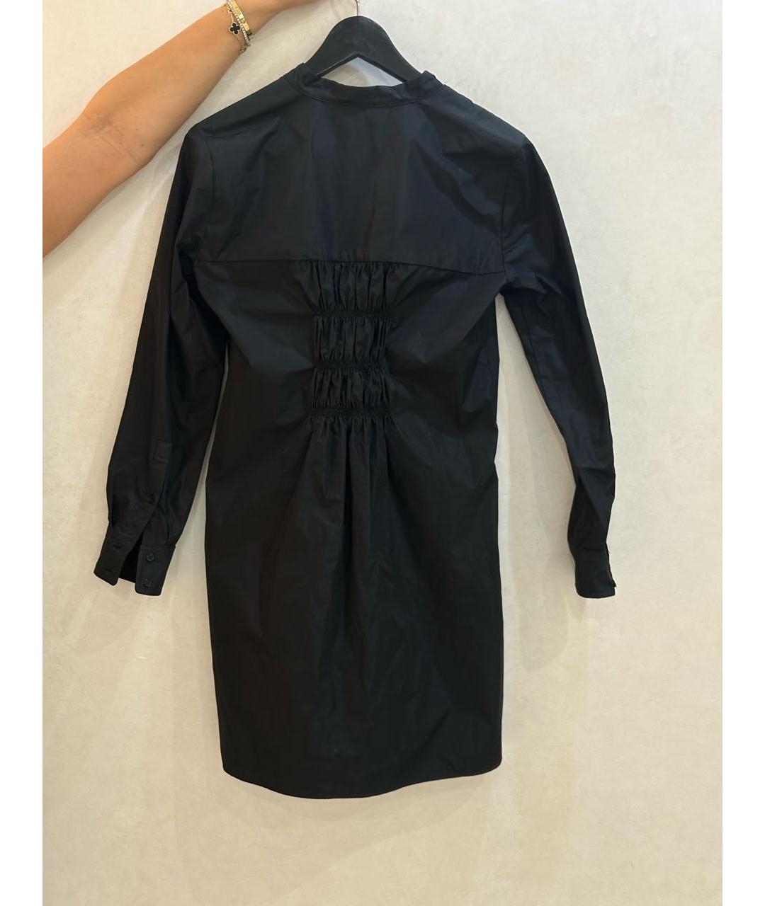 'S MAX MARA Темно-синяя полиэстеровая рубашка, фото 2