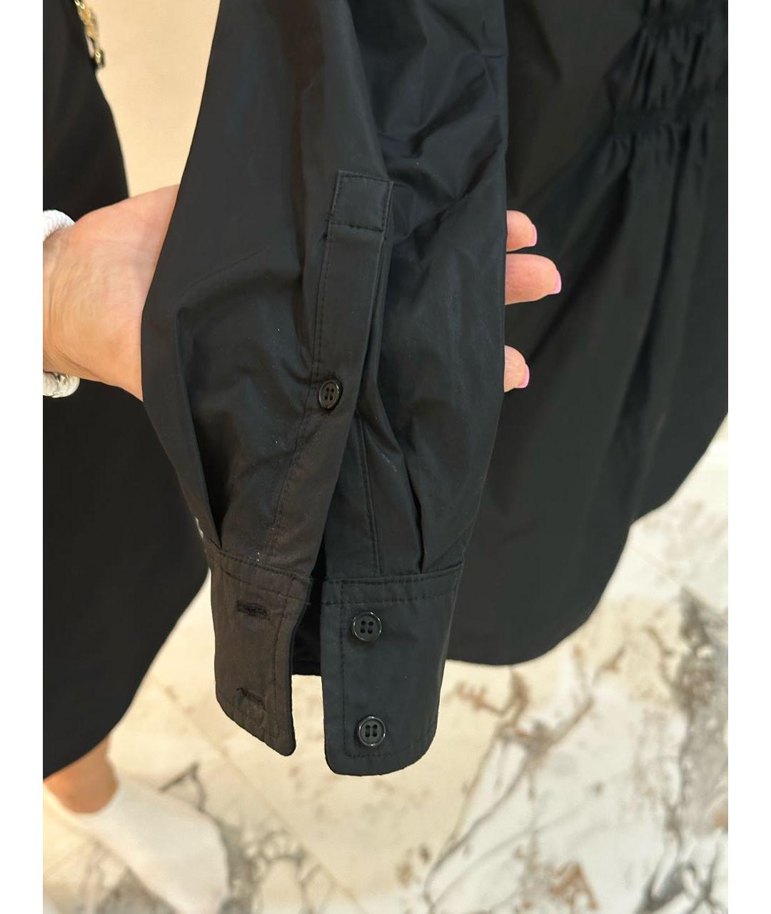 'S MAX MARA Темно-синяя полиэстеровая рубашка, фото 3