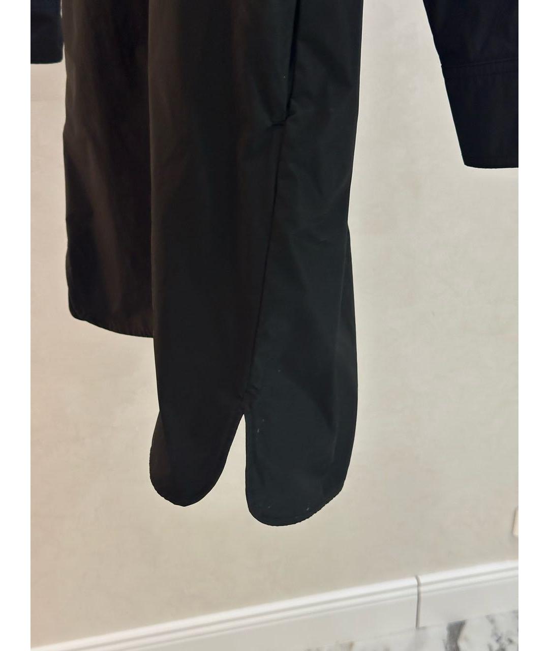 'S MAX MARA Темно-синяя полиэстеровая рубашка, фото 4