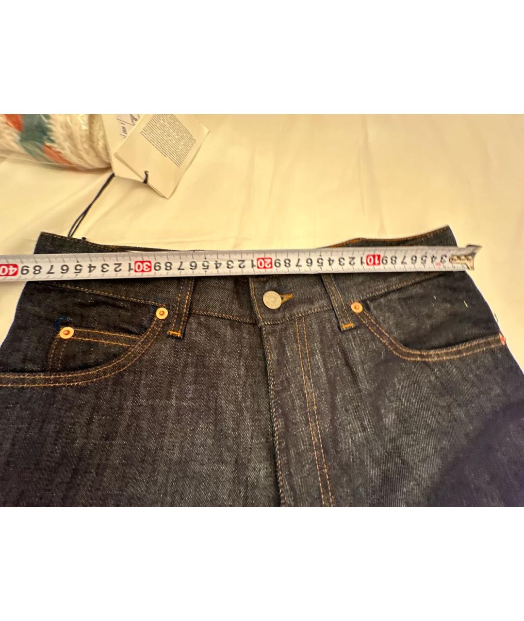 GUCCI Хлопковые прямые джинсы, фото 5