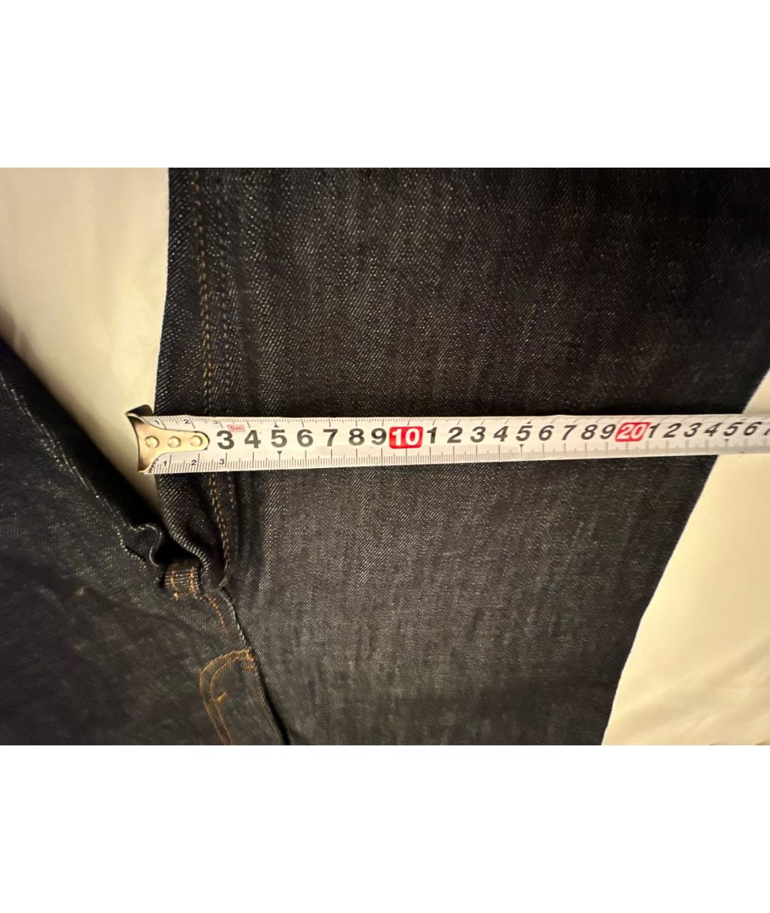 GUCCI Хлопковые прямые джинсы, фото 6