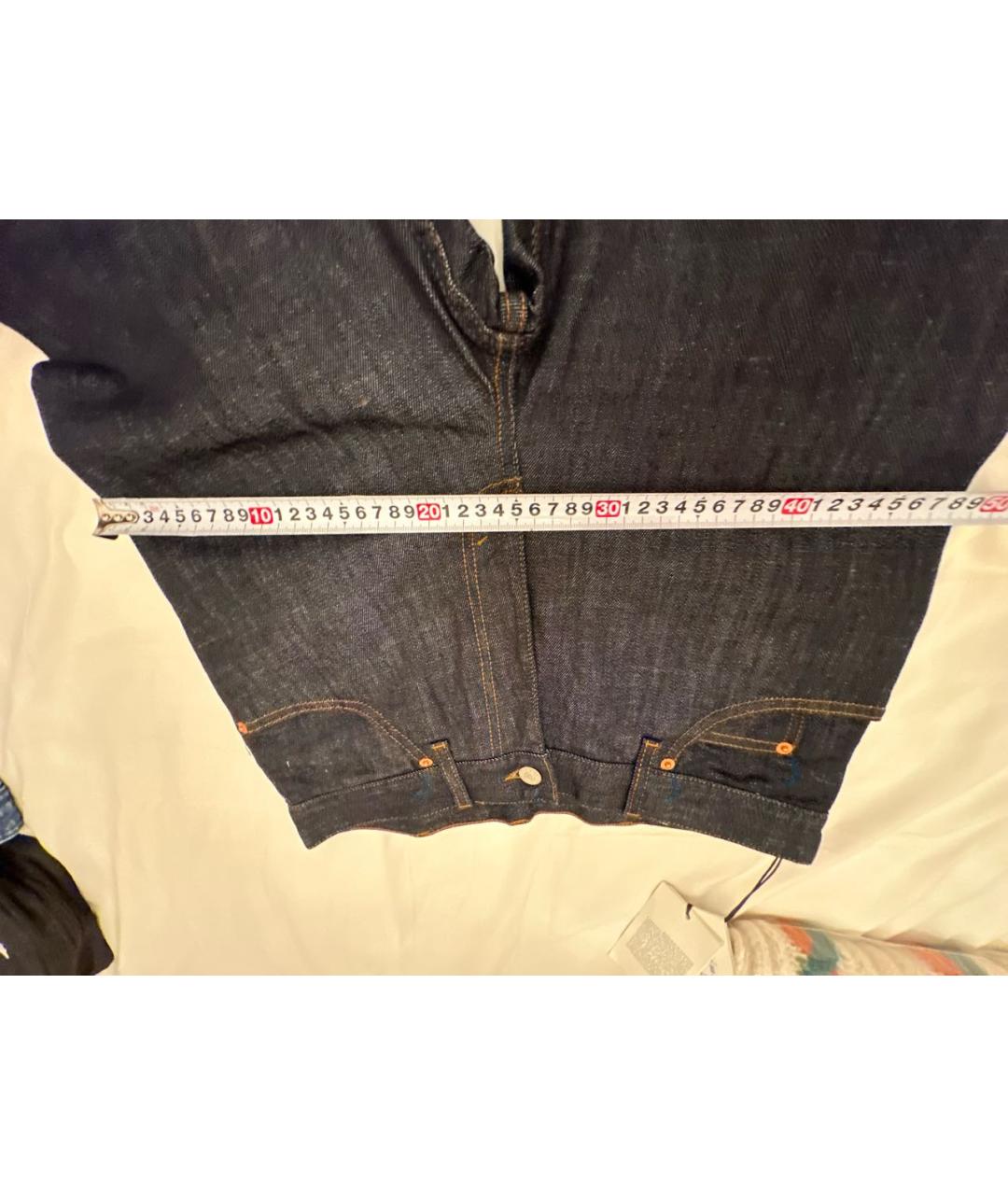 GUCCI Хлопковые прямые джинсы, фото 4