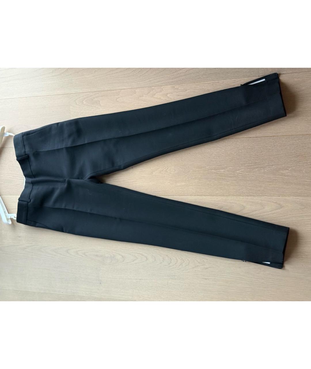 CELINE Черные шерстяные брюки узкие, фото 7