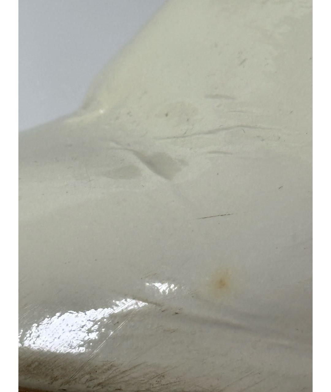 MM6 MAISON MARGIELA Белые ботинки из лакированной кожи, фото 7