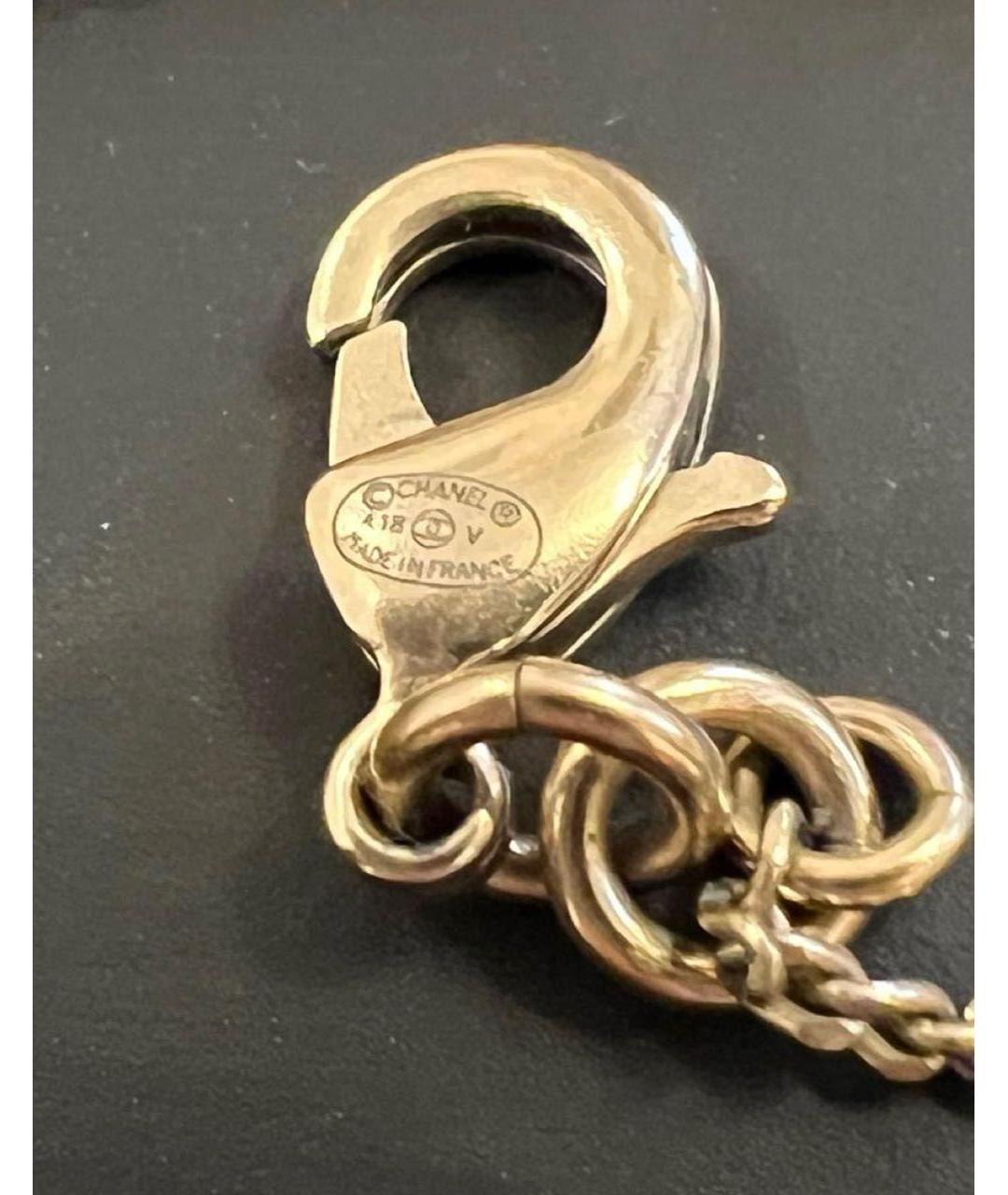 CHANEL Золотая металлическая цепочка, фото 6