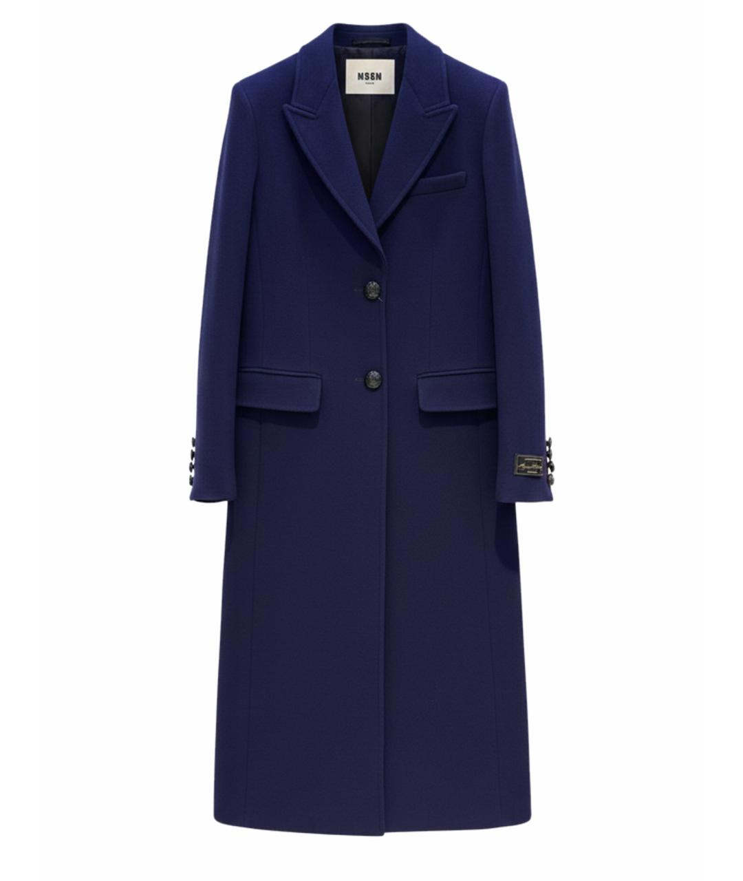 MSGM Синее пальто, фото 1