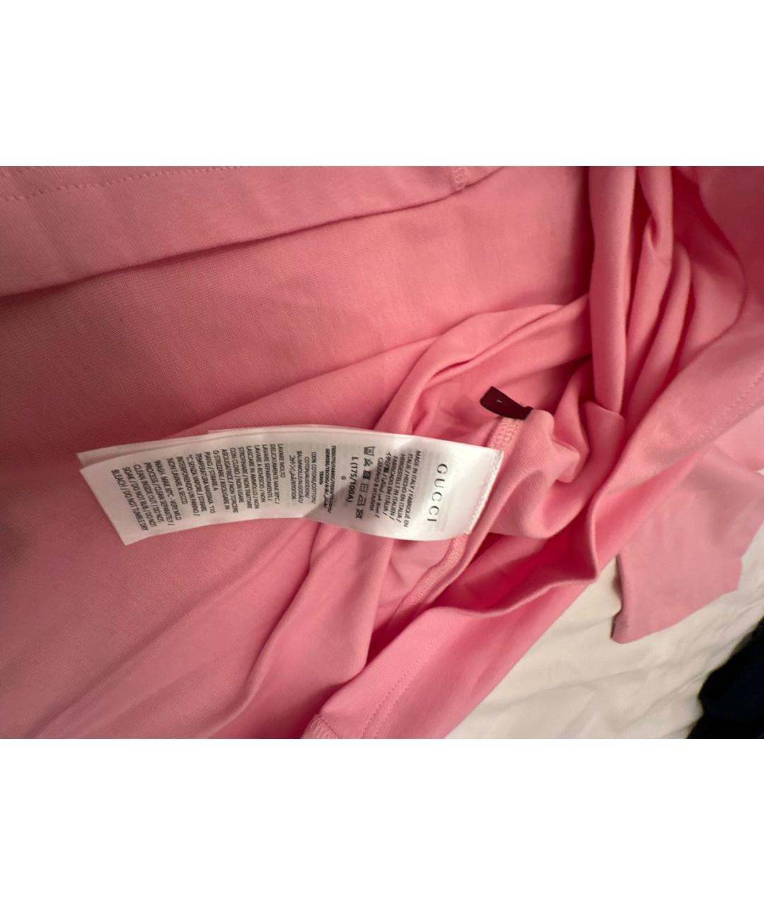 GUCCI Хлопковая футболка, фото 4