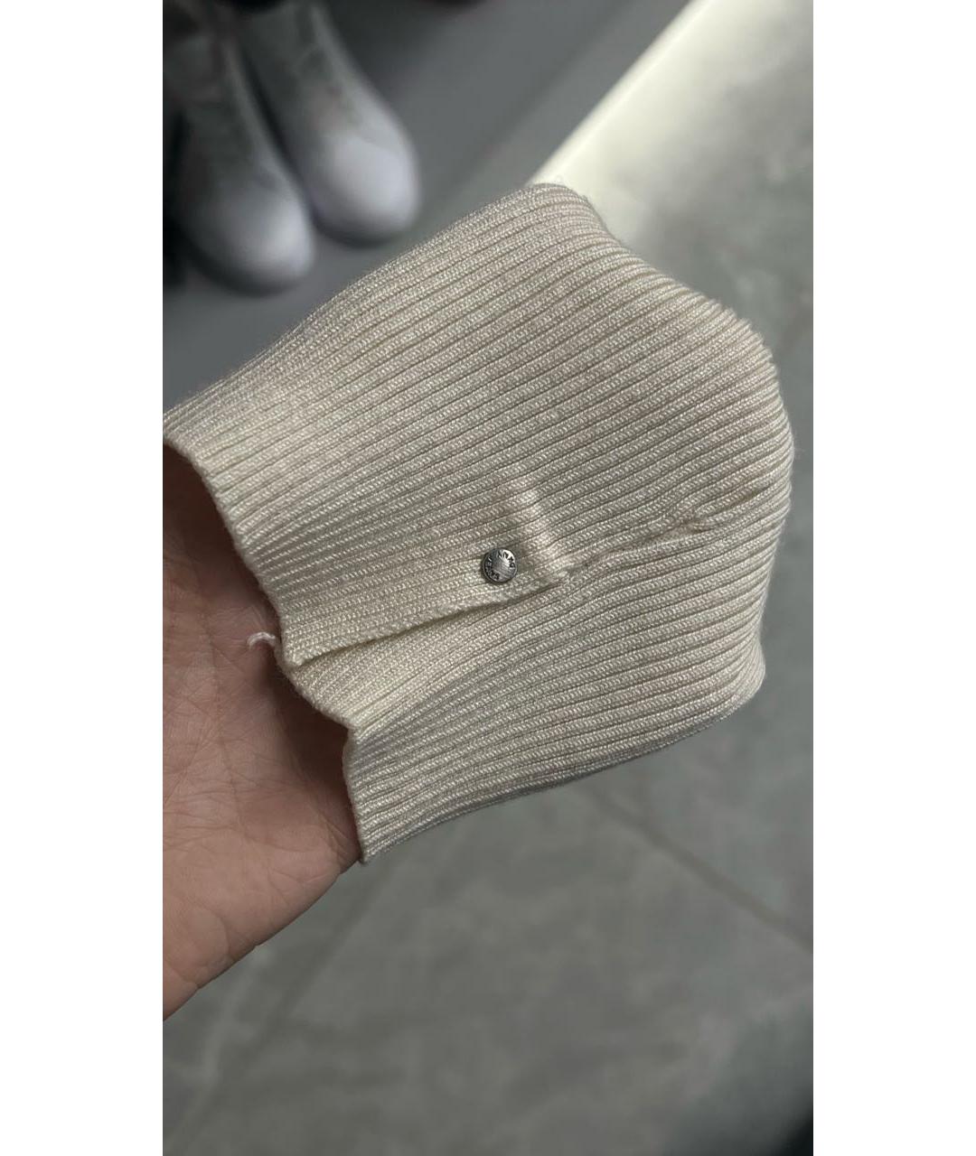 DKNY Бежевая вискозная водолазка, фото 5