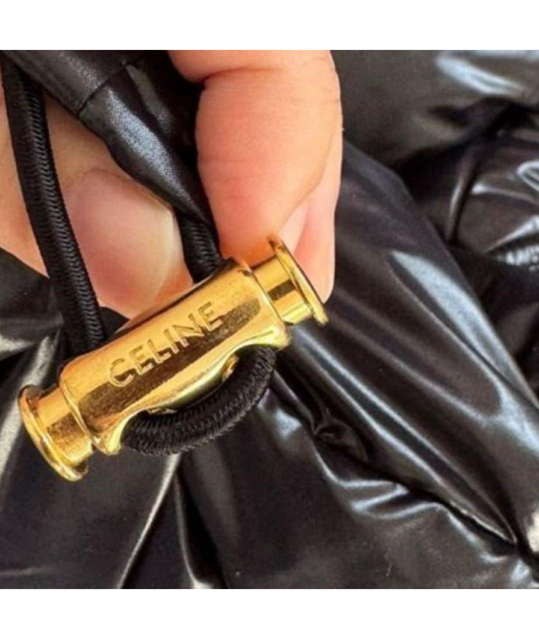 CELINE Черный пуховик, фото 5