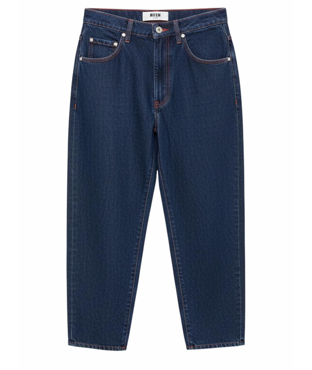 MSGM Синие прямые джинсы, фото 1