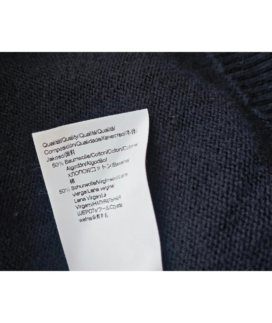 HUGO BOSS Черное шерстяное повседневное платье, фото 7