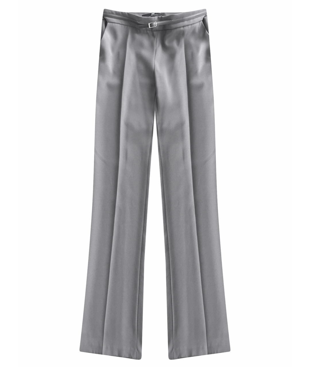ELISABETTA FRANCHI Розовые полиэстеровые брюки широкие, фото 1