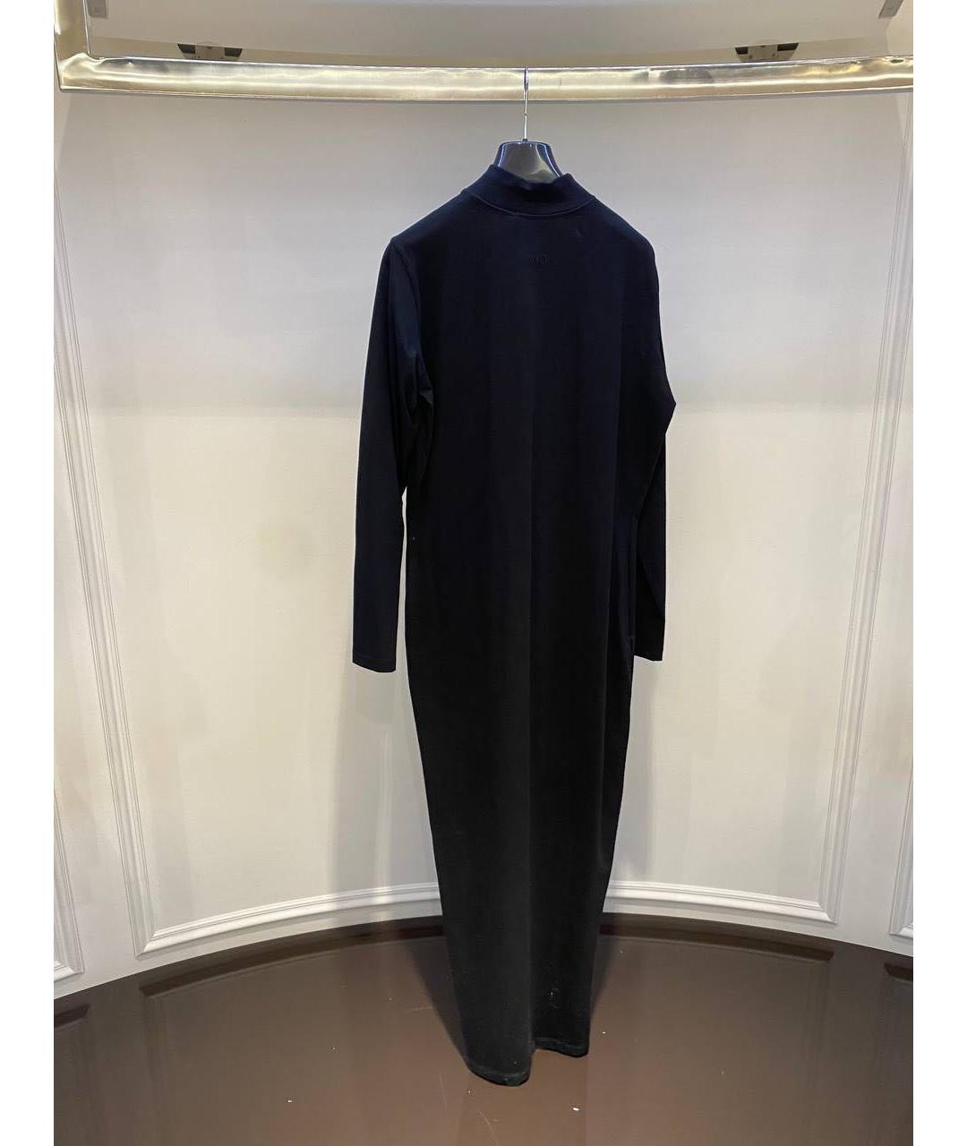 MSGM Черное повседневное платье, фото 2