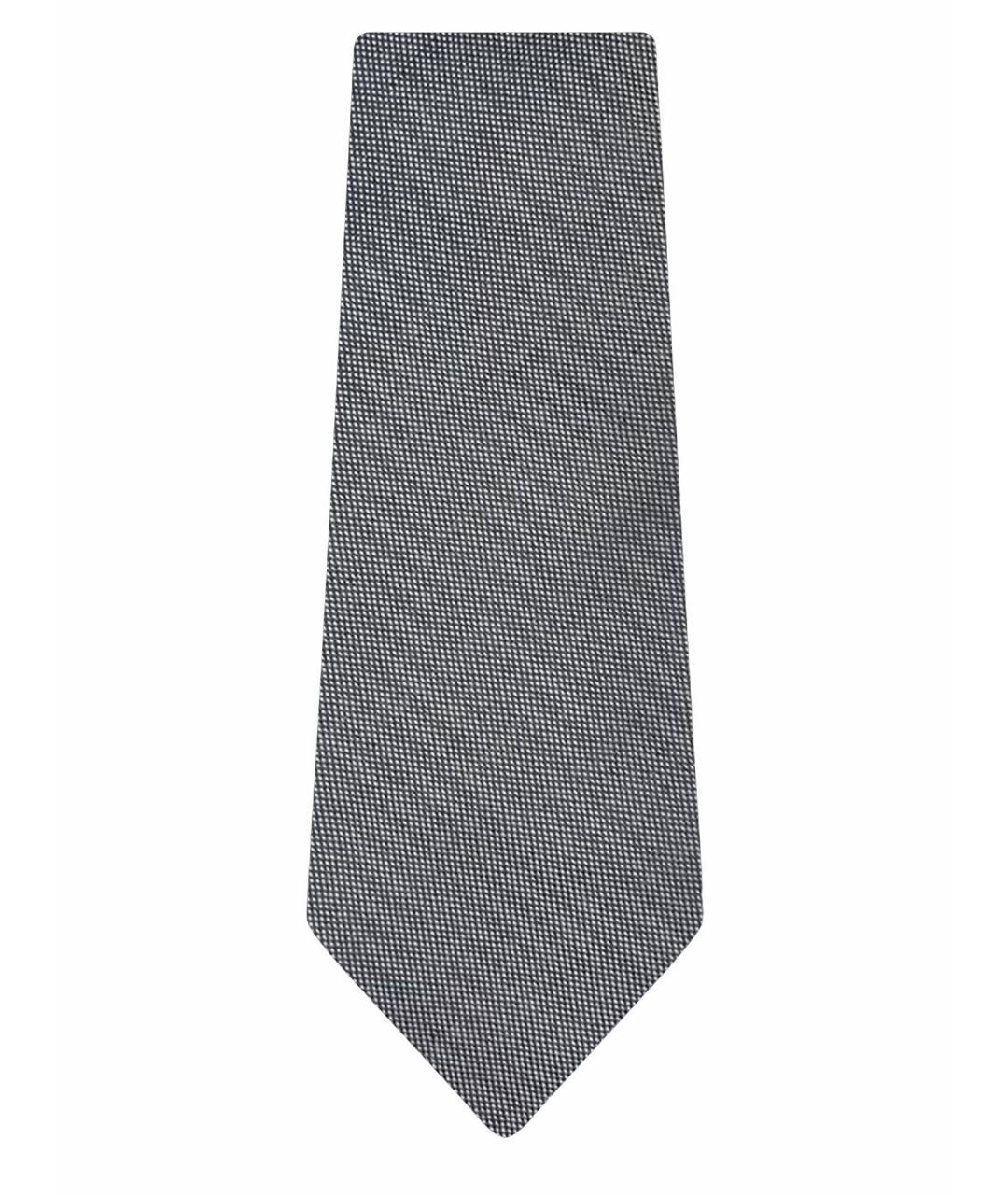 TOM FORD Голубой шелковый галстук, фото 1