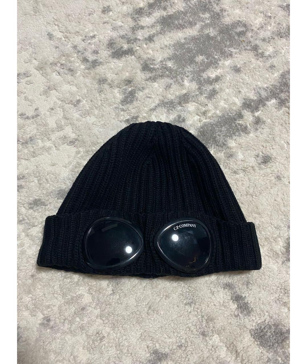 CP COMPANY Черная шерстяная шапка, фото 5
