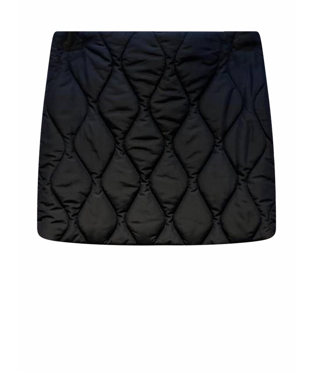 MSGM Черная юбка мини, фото 3