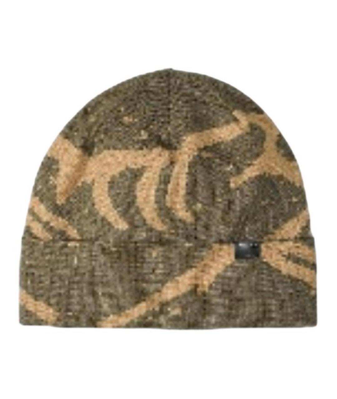 ARCTERYX Коричневая хлопковая шапка, фото 2
