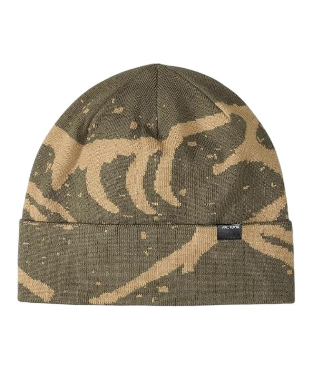 ARCTERYX Коричневая хлопковая шапка, фото 1