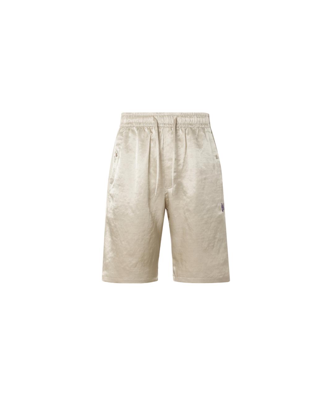 NEEDLES Бежевые шорты, фото 2
