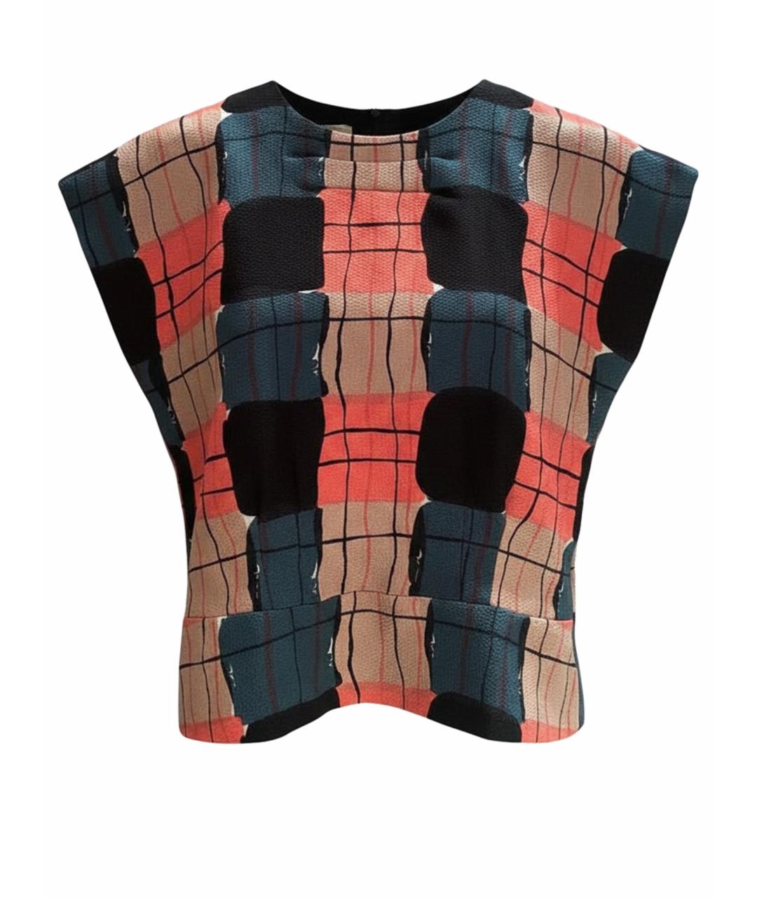 MARNI Мульти шелковая блузы, фото 1