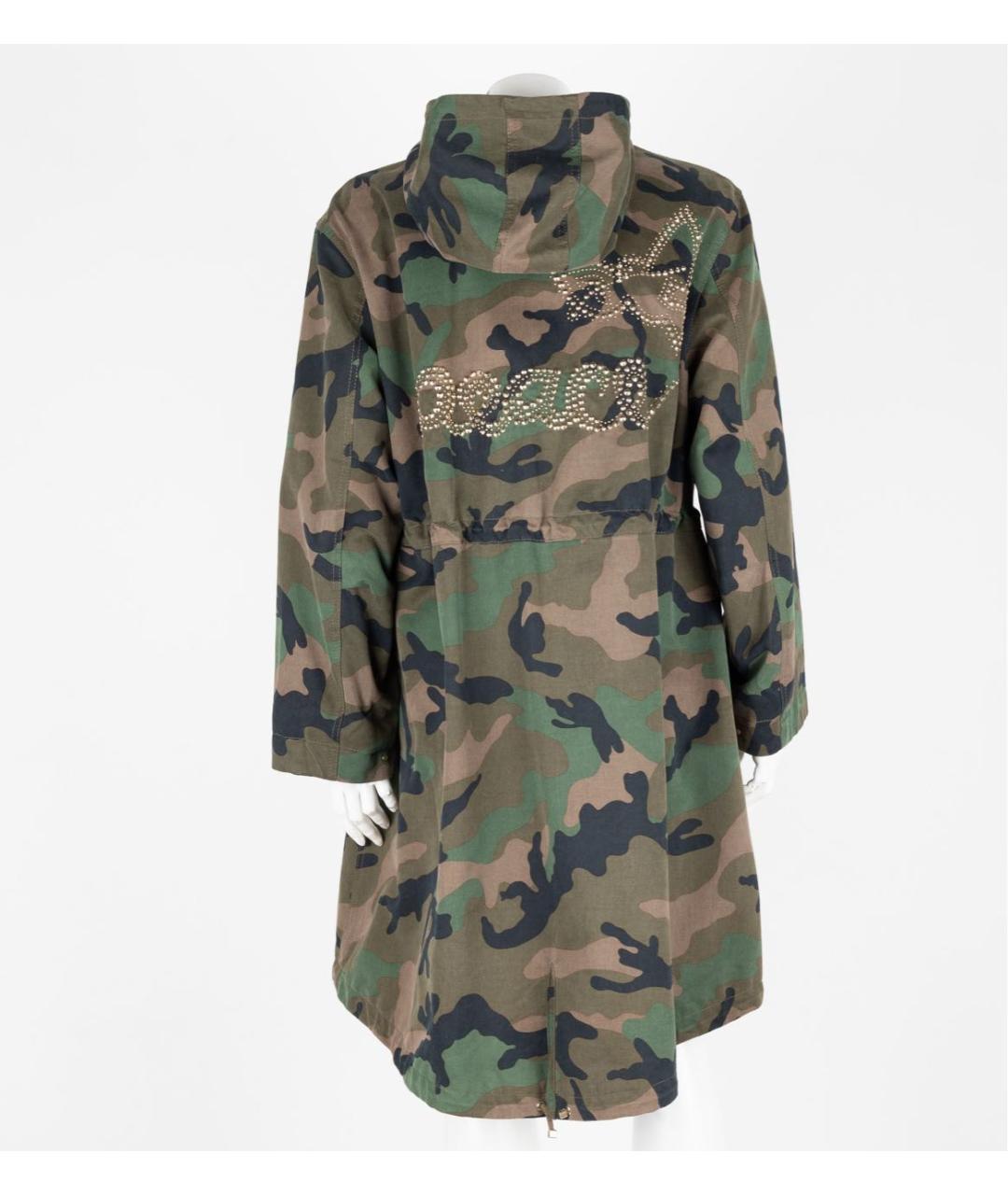 VALENTINO Хаки хлопковая парка, фото 8