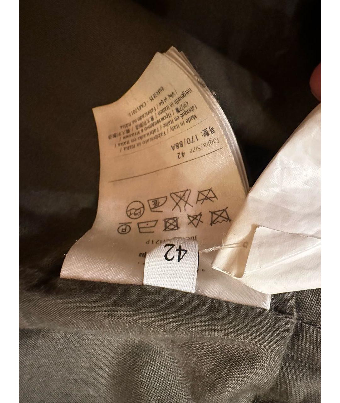 VALENTINO Хаки хлопковая парка, фото 4