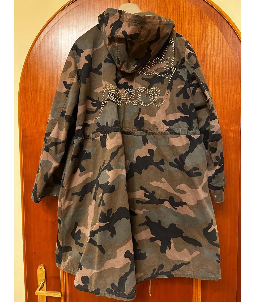 VALENTINO Хаки хлопковая парка, фото 2