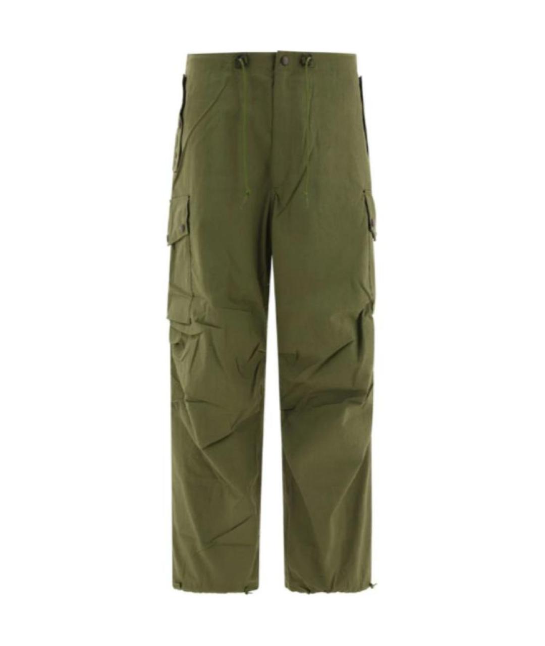 NEEDLES Зеленые брюки чинос, фото 1