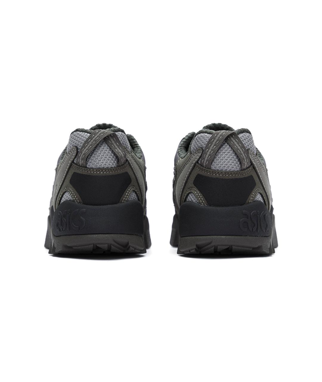 ASICS Серые текстильные кроссовки, фото 6