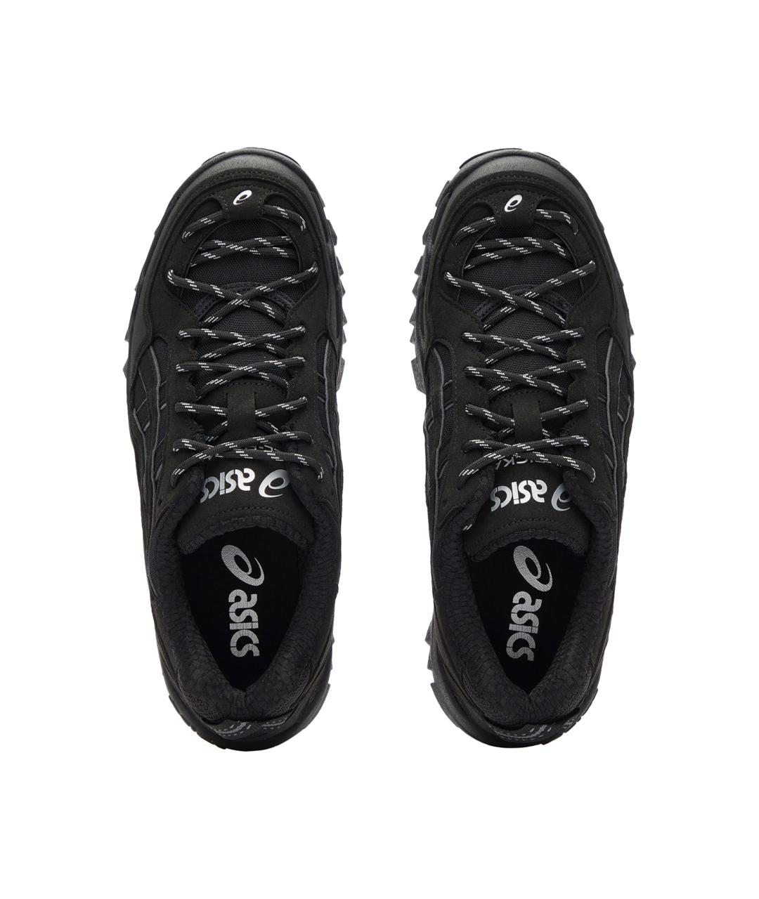 ASICS Черные замшевые кроссовки, фото 3