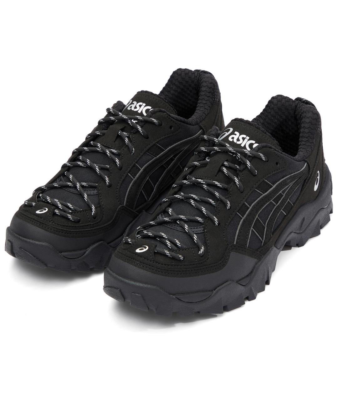 ASICS Черные замшевые кроссовки, фото 2
