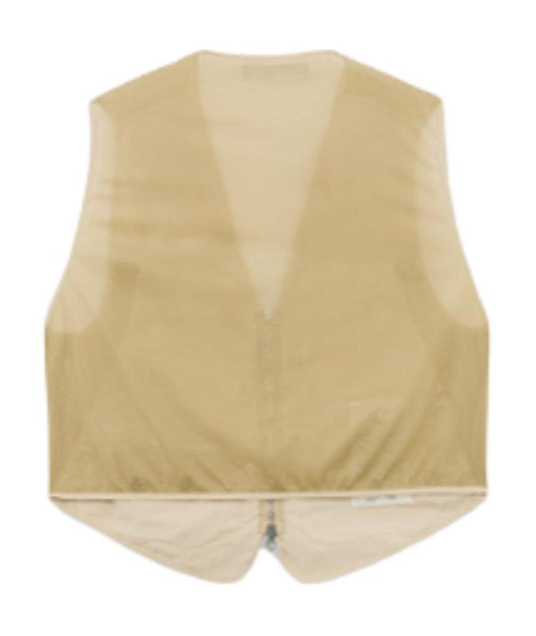 STONE ISLAND Бежевый жилет, фото 2
