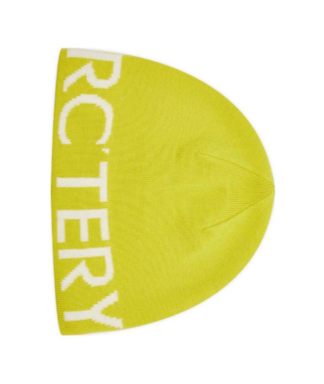 ARCTERYX Желтая шерстяная шапка, фото 2