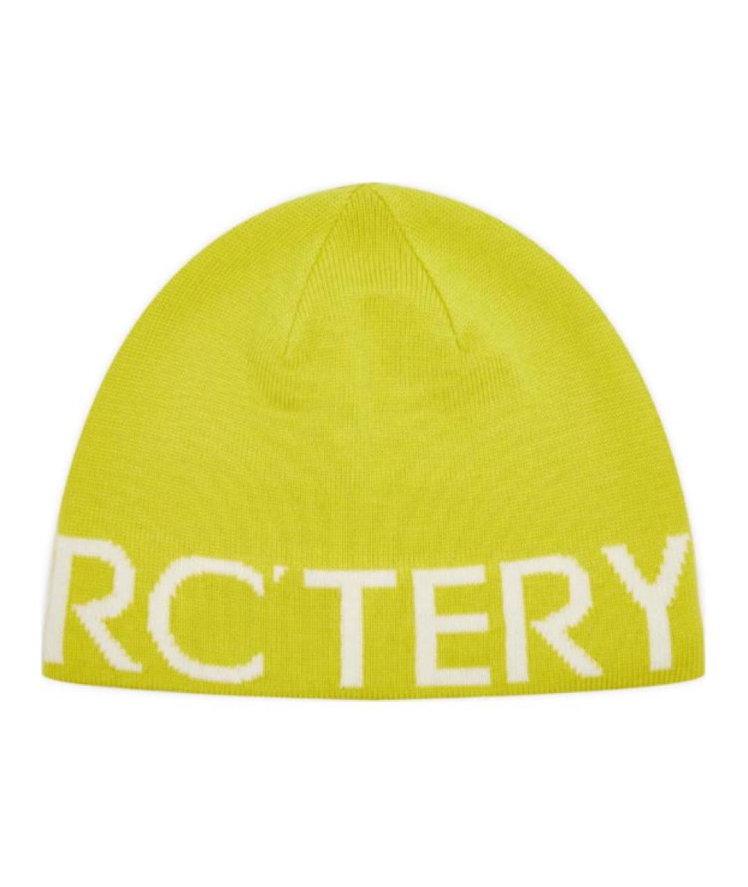 ARCTERYX Желтая шерстяная шапка, фото 1