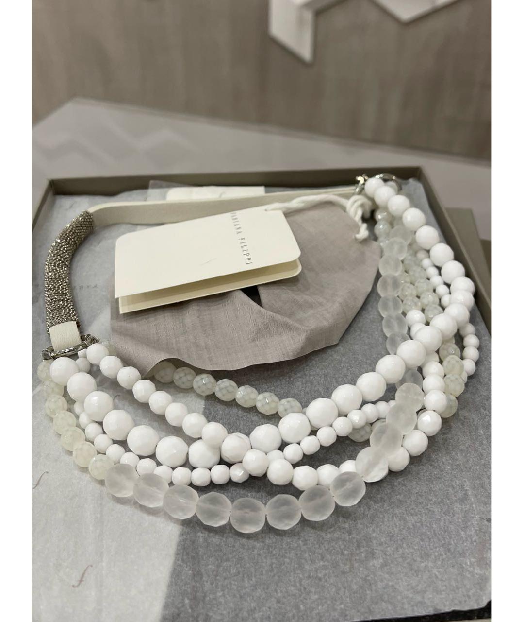 FABIANA FILIPPI Белое колье, фото 5