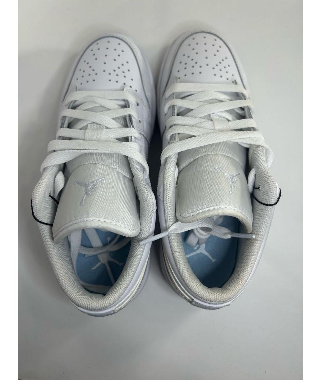 NIKE Белые кожаные кроссовки, фото 3