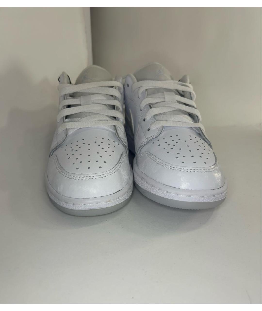 NIKE Белые кожаные кроссовки, фото 2