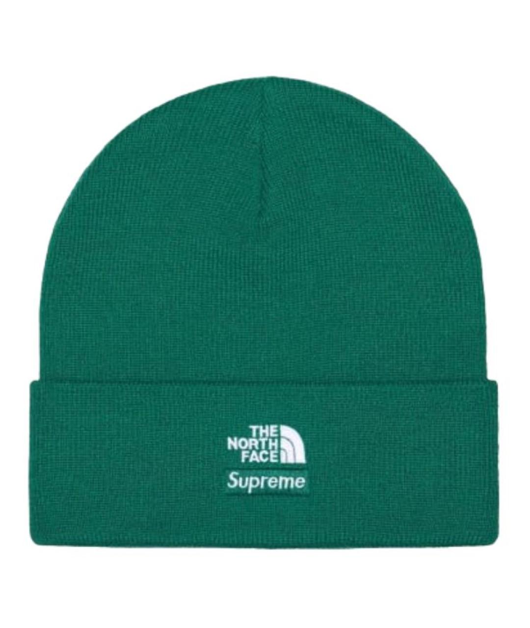SUPREME Зеленая шерстяная шапка, фото 2