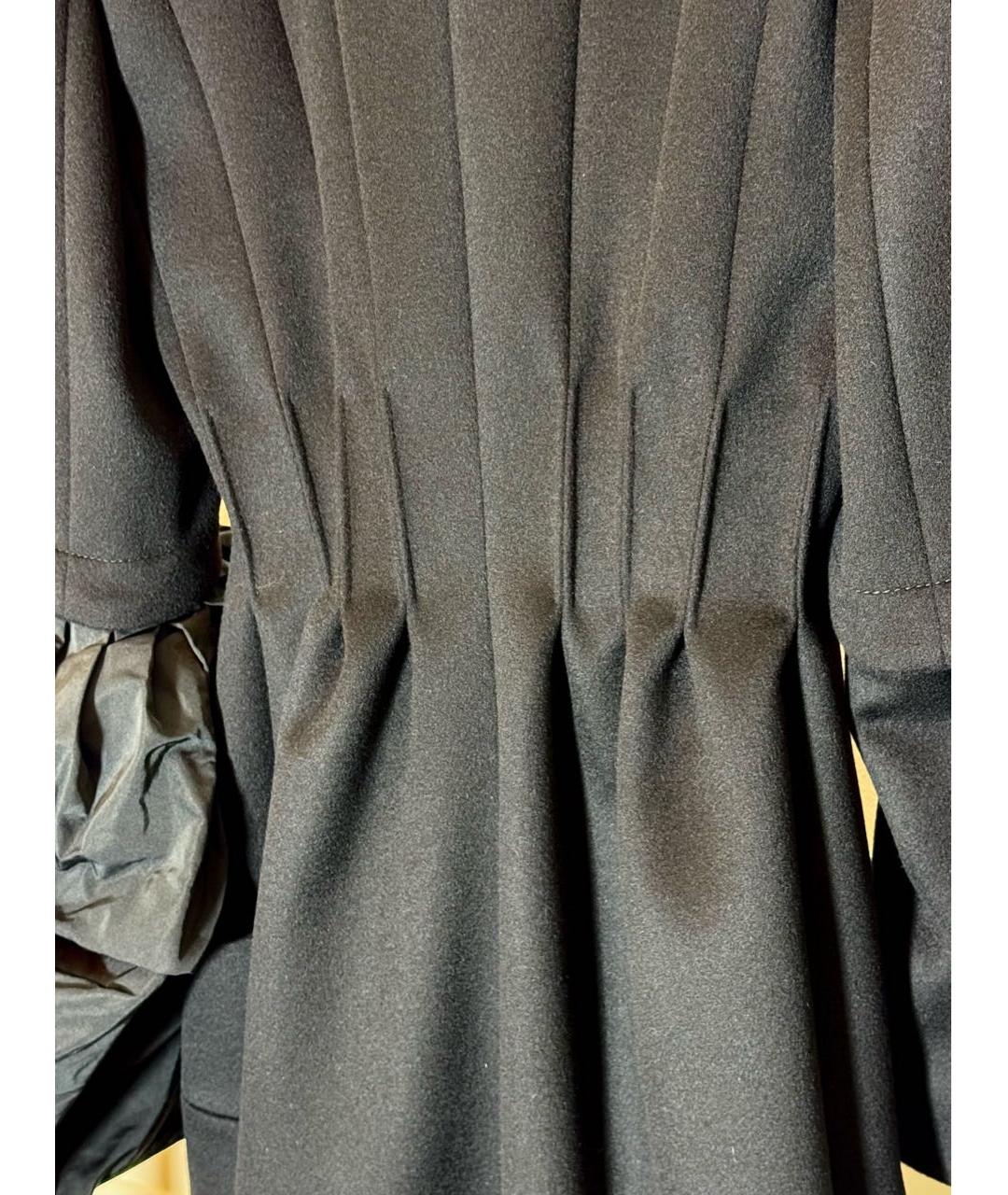 LOUIS VUITTON Черное шерстяное пальто, фото 3