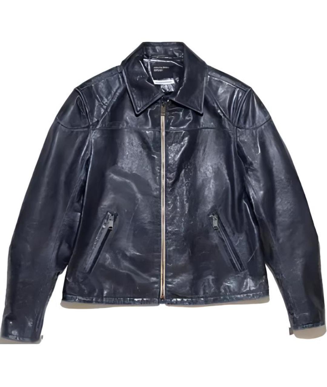 Enfants Riches Déprimés Черная кожаная куртка, фото 1