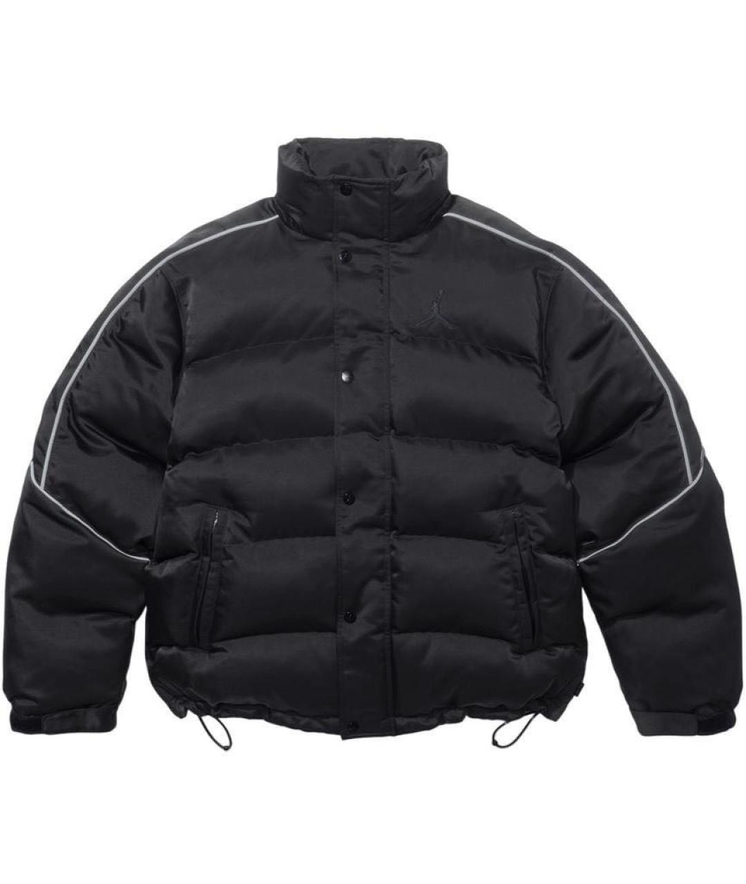 SUPREME Черный полиэстеровый пуховик, фото 4