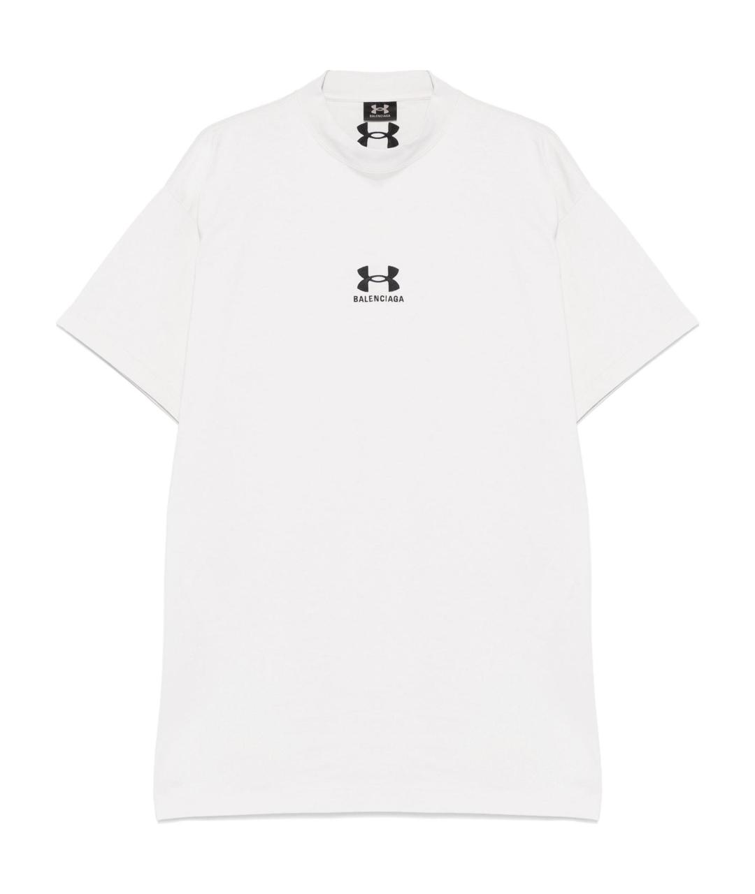 BALENCIAGA Серая футболка, фото 1