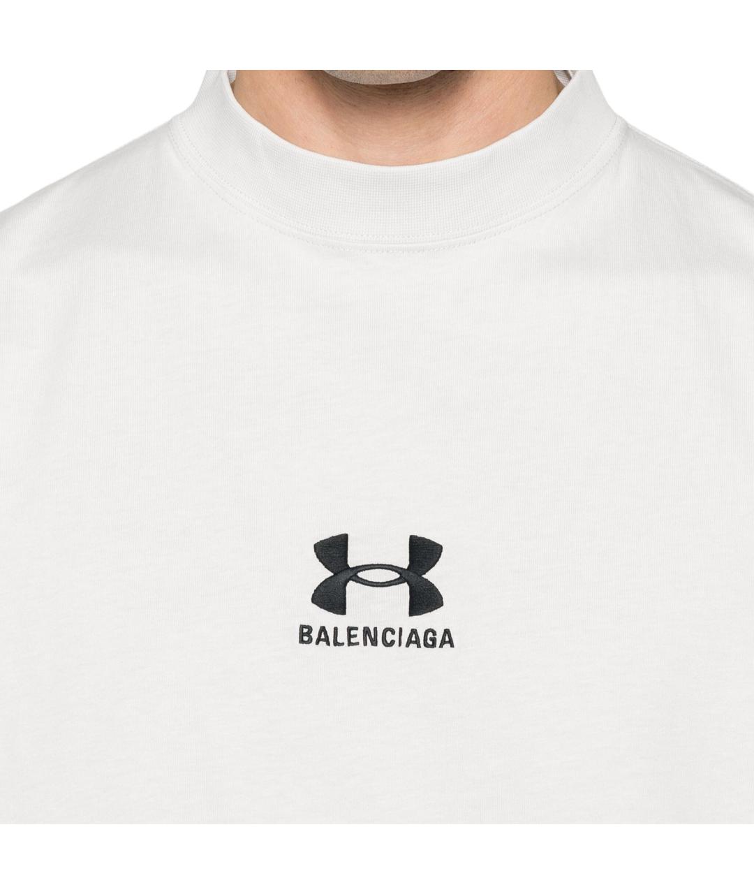 BALENCIAGA Серая футболка, фото 4