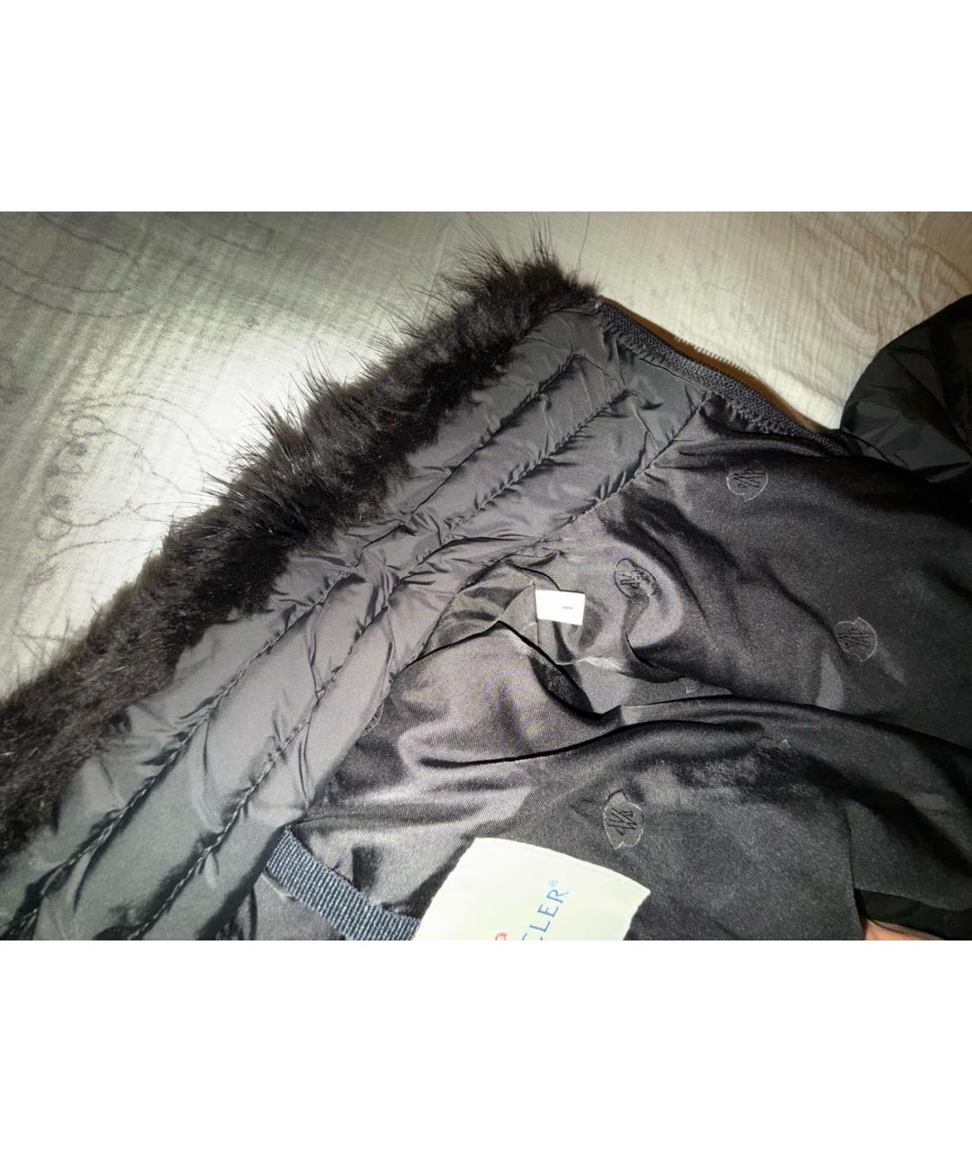 MONCLER Черная куртка, фото 8