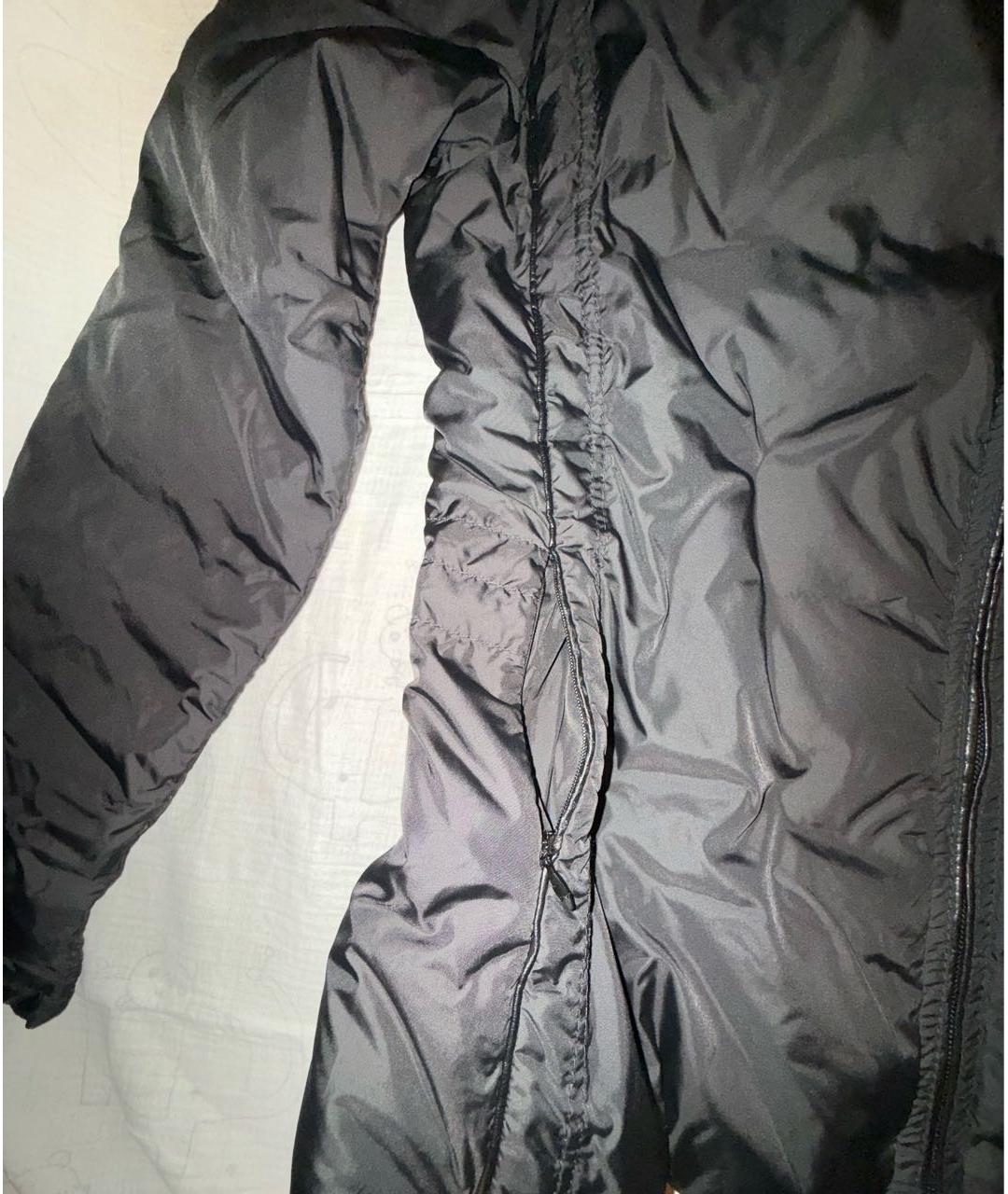 MONCLER Черная куртка, фото 4